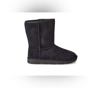 Time and Tru Black Ankle Boots Stylish Comfort